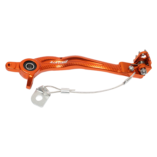 AIRTIME CNC REAR BRAKE LEVER PEDAL KTM 150SX / 250SX (2011-2015)-ORANGE / 2