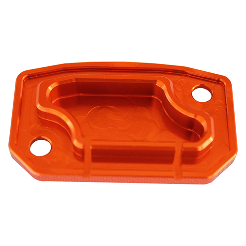 AIRTIME FRONT BRAKE RESERVOIR COVER CAP KTM SX XC XCW EXC XCF 125-450-ORANGE / 2