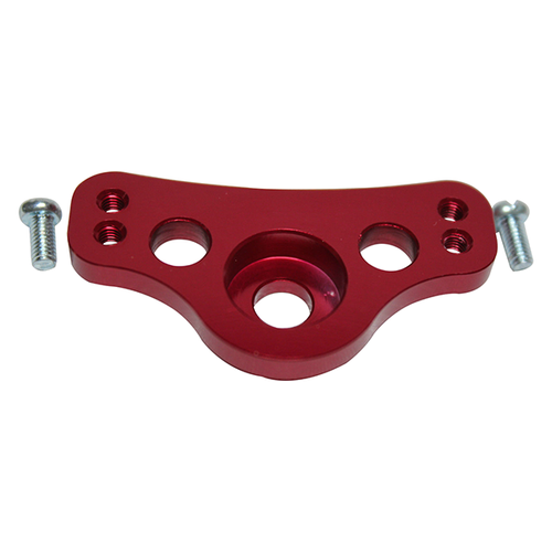 AIRTIME NEW BILLET ALUMINUM HOUR METER MOUNTING BRACKET-RED / 2