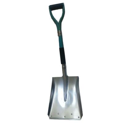 aluminum shovel with stainless blade