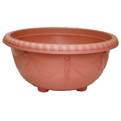 EMB600G Embossed Curtain Lotus Pot