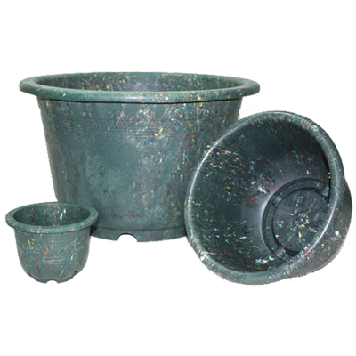 DA060001 Green Round Pot