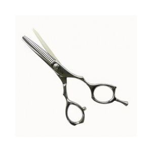 All Stainless Steel Scissors, Single thinning, Professional trimming tools, Barber scissors / 1