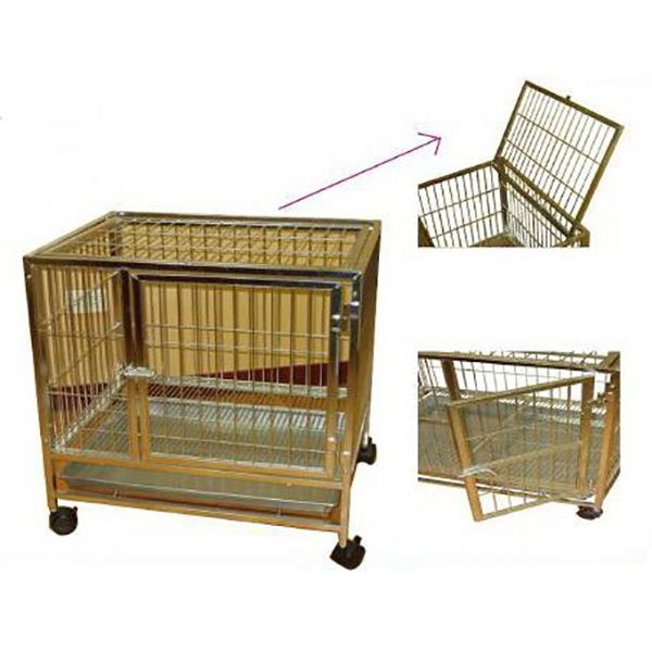 Stainless Steel Dog Cage / 1