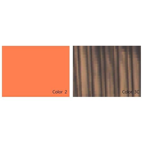 ROD668 Embossed Curtain Round Pot / 2