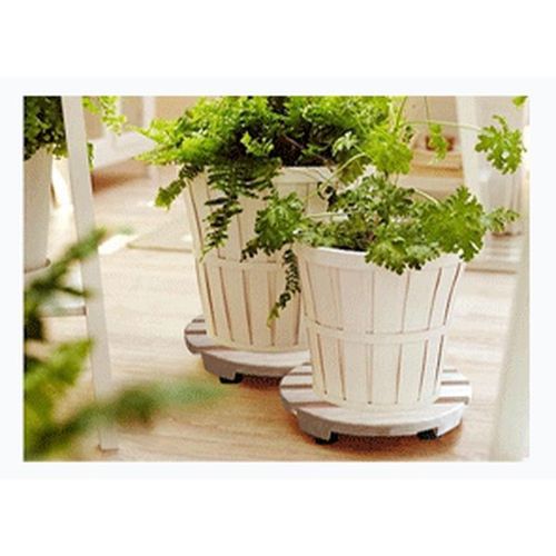 ROUND ROLLING PALLET DOLLY P-9640 / 2