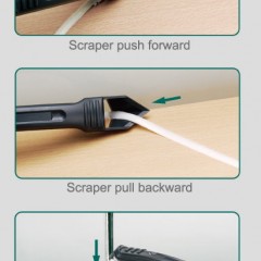 PW-114  SILICONE SCRAPER *MULTI-NATIONAL PATENT / 3