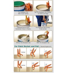 PW-142   ADJUSTABLE POSITIONS NEATPAINT CLIP / 3