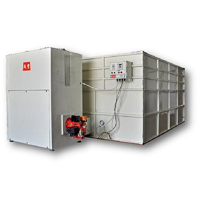 Indirect hot-air dryer
