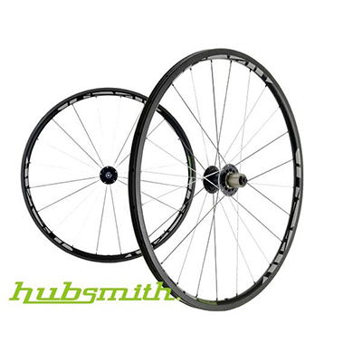 (NEW) HS-Titan CT28 Fusion Spokes 700C UD Carbon Wheel Set