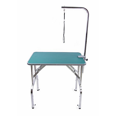 Adjustable Height Dog Grooming Tables (Stainless Steel)