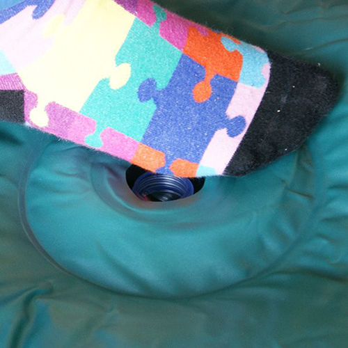 Flocked Air Bed With Built-In Foot Pump(2 person) 126001 / 3