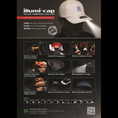 illumi-cap  -solar-power led cap / 3
