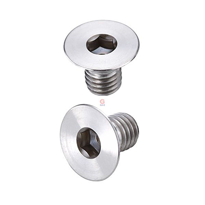 Titanium Alloy Hex Socket Flat Screws