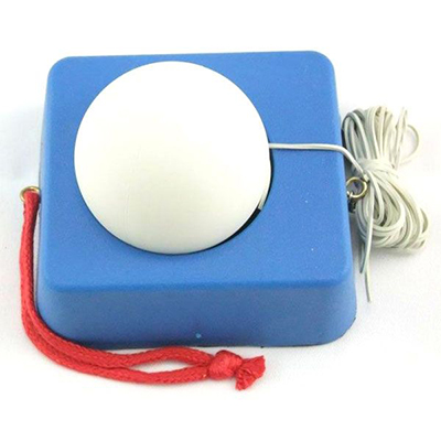 Soft Tennis Ball Trainer for Beginners, with 2 x 2.5m Elastic Band, Made of Strong Rubber