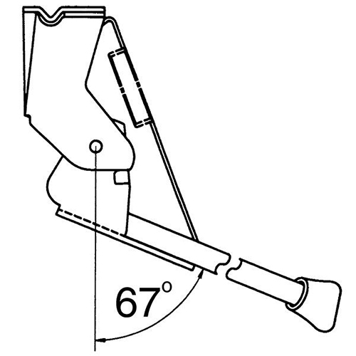 KICKSTANDS| CENTER-MOUNTED YCD-3 / 2