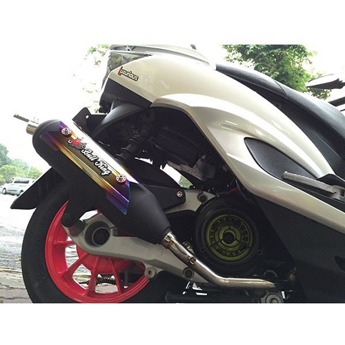 Bull-king  Two parts formula Iron exhaust pipe / 2