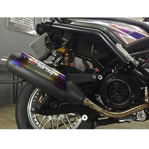 Bull-king  Two parts formula Iron exhaust pipe / 3