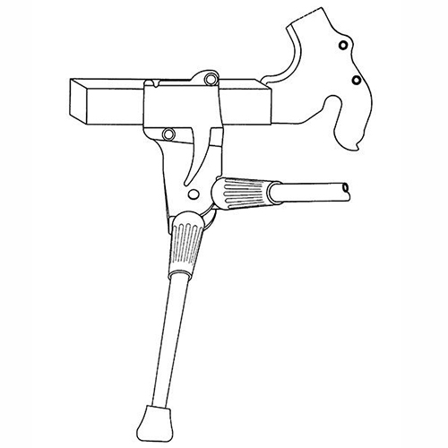 KICKSTANDS| REAR-MOUNTED YRA-10C / 2
