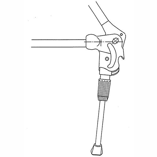 KICKSTANDS| REAR-MOUNTED YRS-21 / 2