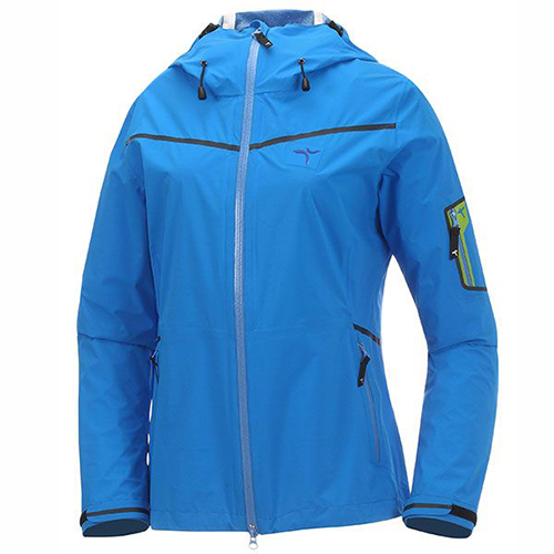 Breathable and Waterproof Jacket-CHSJW1602 (Rose)/(Lemon-yellow)/(Blue) / 3