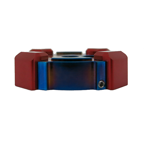 Aluminum 2 Colors Motorcycle Lock Cap / 2