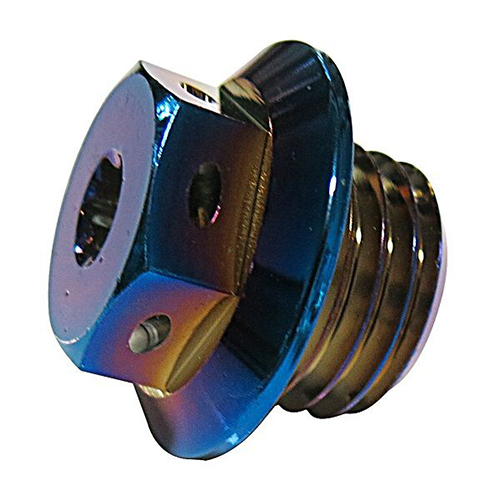 Titanium Hexagonal Motorcycle Nut / 2