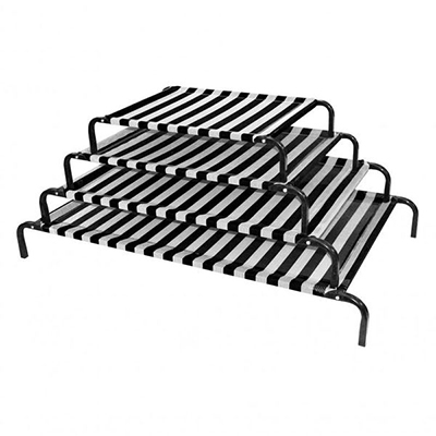 (P11101~P11104) Classic Dog Bed - Black & White