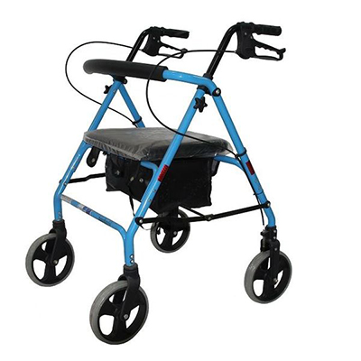 (M10004) Simple 4-wheel Rollator