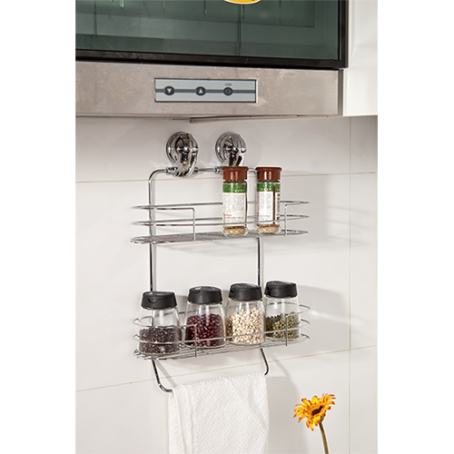 2 Tires Shelf w/ Suction Pad - C505004 / 2