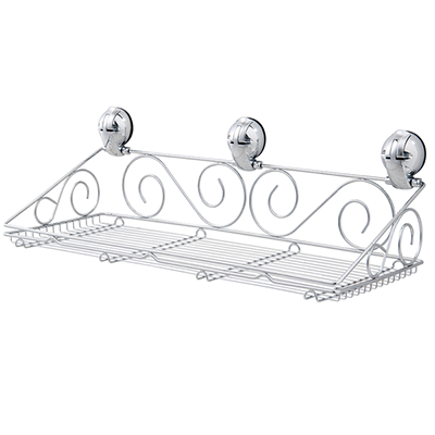 S Shape Multifunctional Shelf w/ Suction Pad - C507002