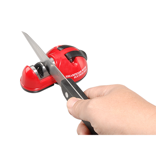 2 Ways [Coarse / Fine] Knife Sharpener w/ Suction Pad - C515016TC / 2