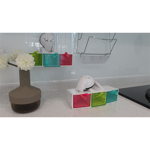 Multifunctional Storage Unit w/Suction Pad C516012 / 2