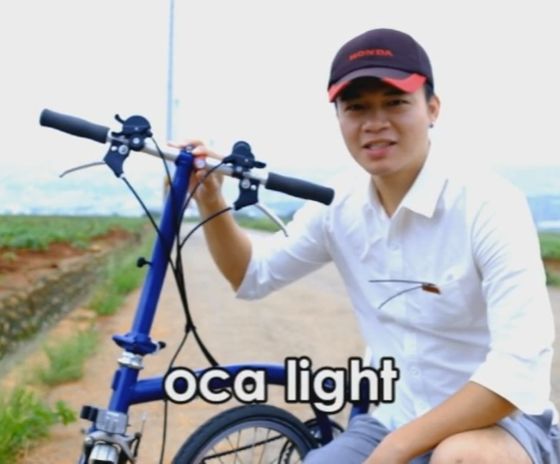 Neil OCA one cord attach light for runner cyclist 4 HD