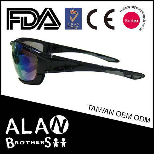 Mens Sport Full Shield Wrap Around Polarized Outdo Sports Sunglasses / 3