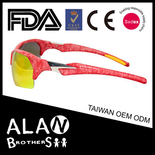 Kickback Riding Glasses Blue Revo Sport Sunglasses Cycling / 3