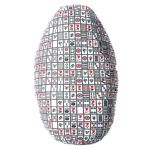 Motorcycle Seat Cover  Mahjong - YY0017 / 2