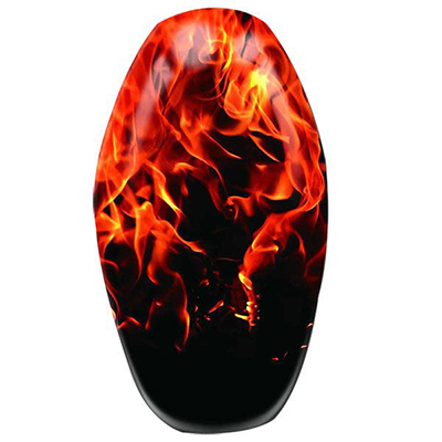 Motorcycle Seat Cover Fire1 - YY0010