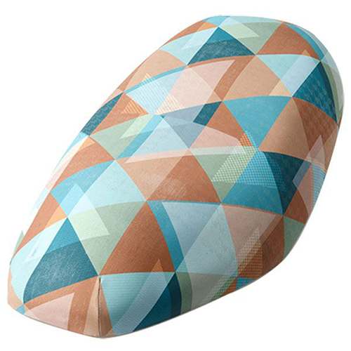 Motorcycle Seat Cover Collage - YY009 / 3