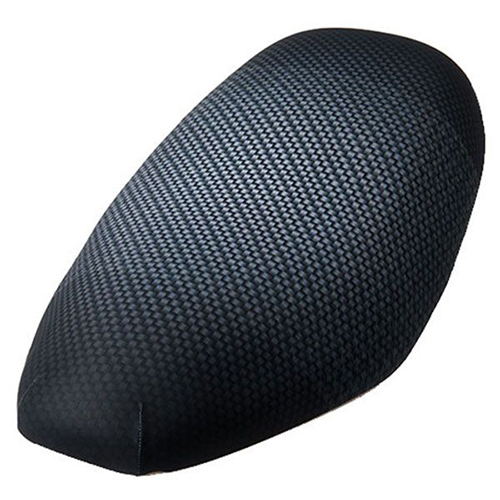 Motorcycle Seat Cover Black  Carbon- YY0002 / 3