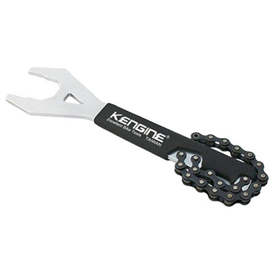 Open wrench and chain whip wrench-HS01