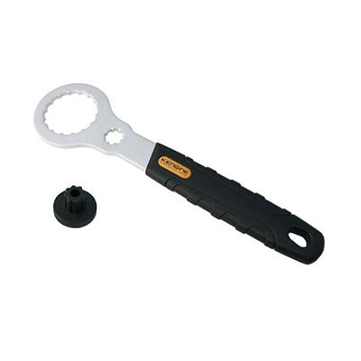 FOR SHIMANO HOLLOWTECH II BOTTOM BRACKETS, ATTACHED ADJUSTING CAP TOOL-BB43