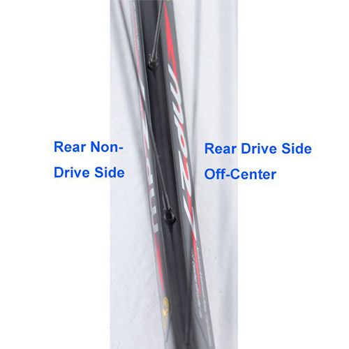 me prime MP27 Super Light Off-Center Alloy Climbing Wheel Set / 2