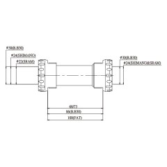 ACCESSORY l B.B OUTSIDE BEARING SYSTEM BB-8100/BB-9100/BB-7200 / 2