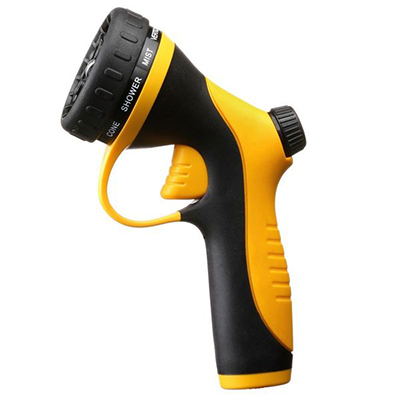 One-Click Trigger Adjustable Plastic Garden Sprayer Nozzle