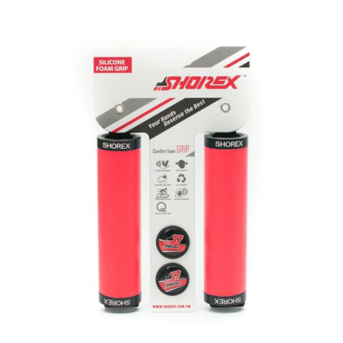 Silicone foam bar grip / STREAMLINED Lock-on / 2