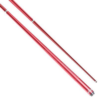 Aluminium Billiard Cue - Red