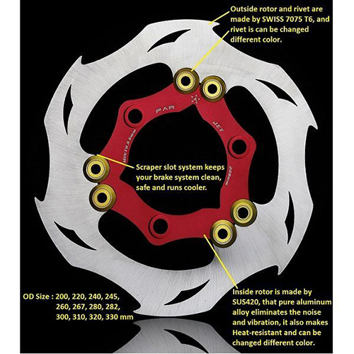 SA Killer Series Motorcycle Brake Rotor / 2