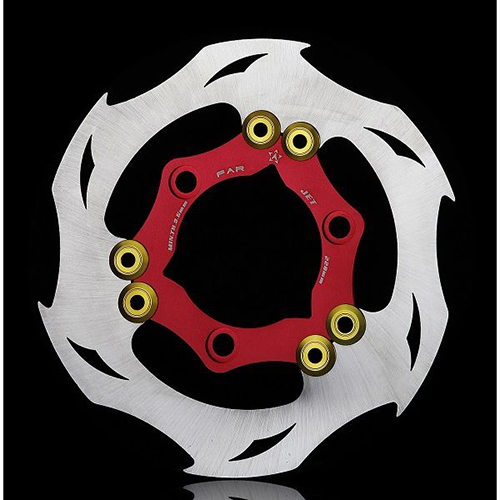 220mm Floating Brake Disc for SYM JET GT and Suzuki GSR NEX Motorcycle / 3