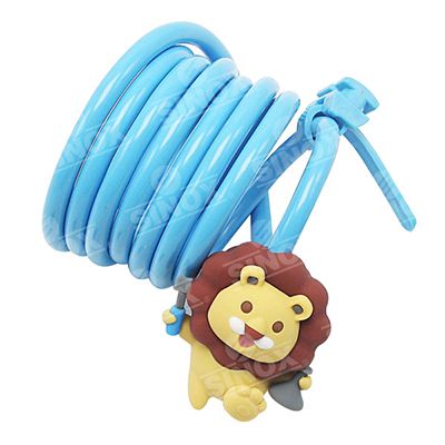 Animal Characters Design 2 Wheel Security key Cable Lock